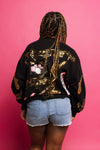 Black Music Note & Instrument Sweatshirt