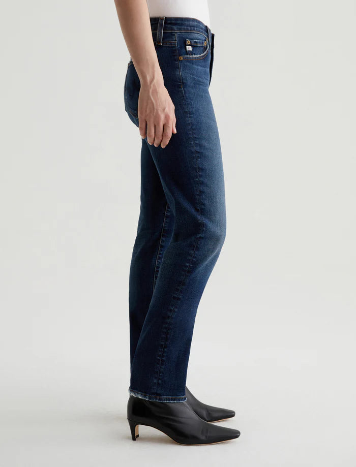 Mari AG-ed™ Mid-Rise Slim Straight Leg Denim