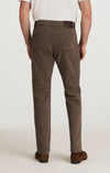 Charisma Relaxed Straight Pants - Coffee Diagonal 34 Heritage