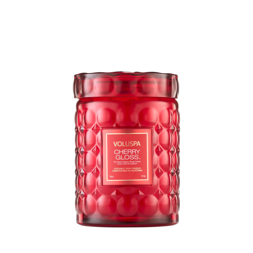 CHERRY GLOSS LARGE JAR CANDLE VOLUSPA