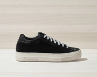 P448 Thea Recycled Black/Gun Sneaker