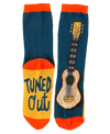 Tuned Out Guitar Socks Lazy one