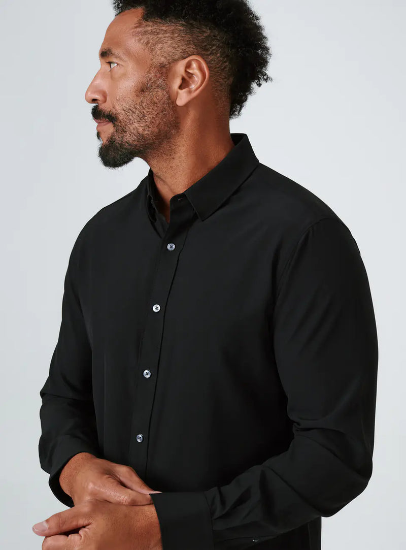 Liberty Long Sleeve Shirt | Black