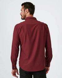Liberty Sport Shirt - Maroon (ONLINE ONLY) 7 Diamonds