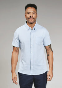Bennet Short Sleeve Shirt - Ice Blue