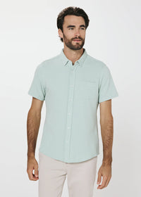 Bennet Seersucker Shirt - Mint