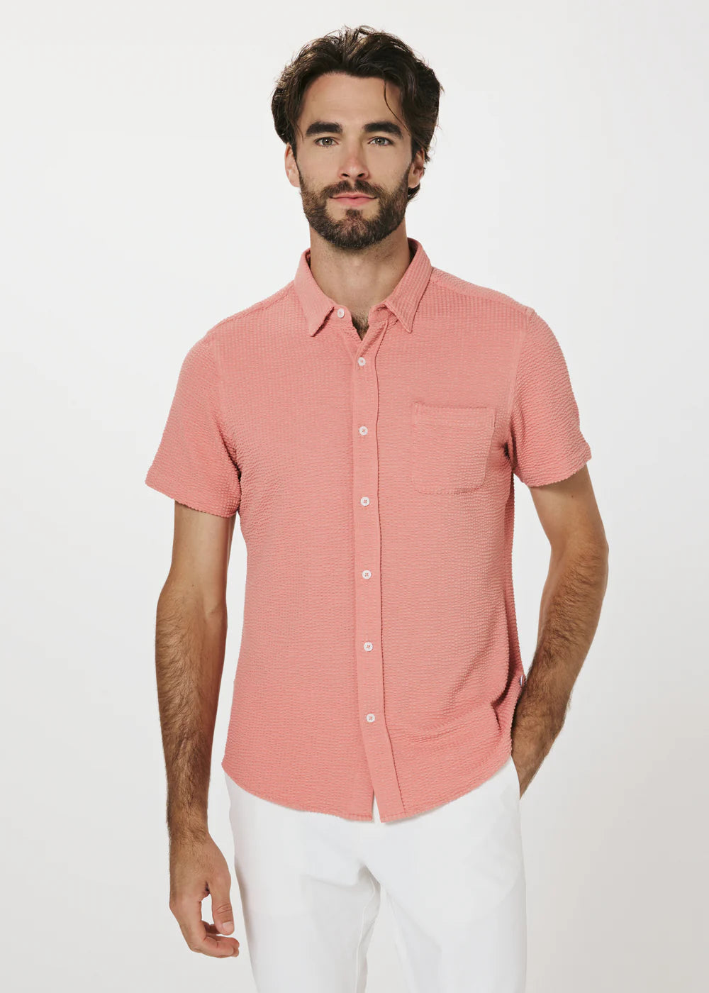 Bennet Short Sleeve Shirt - Poppy