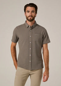 Bennet Short Sleeve Shirt - Steele Grey