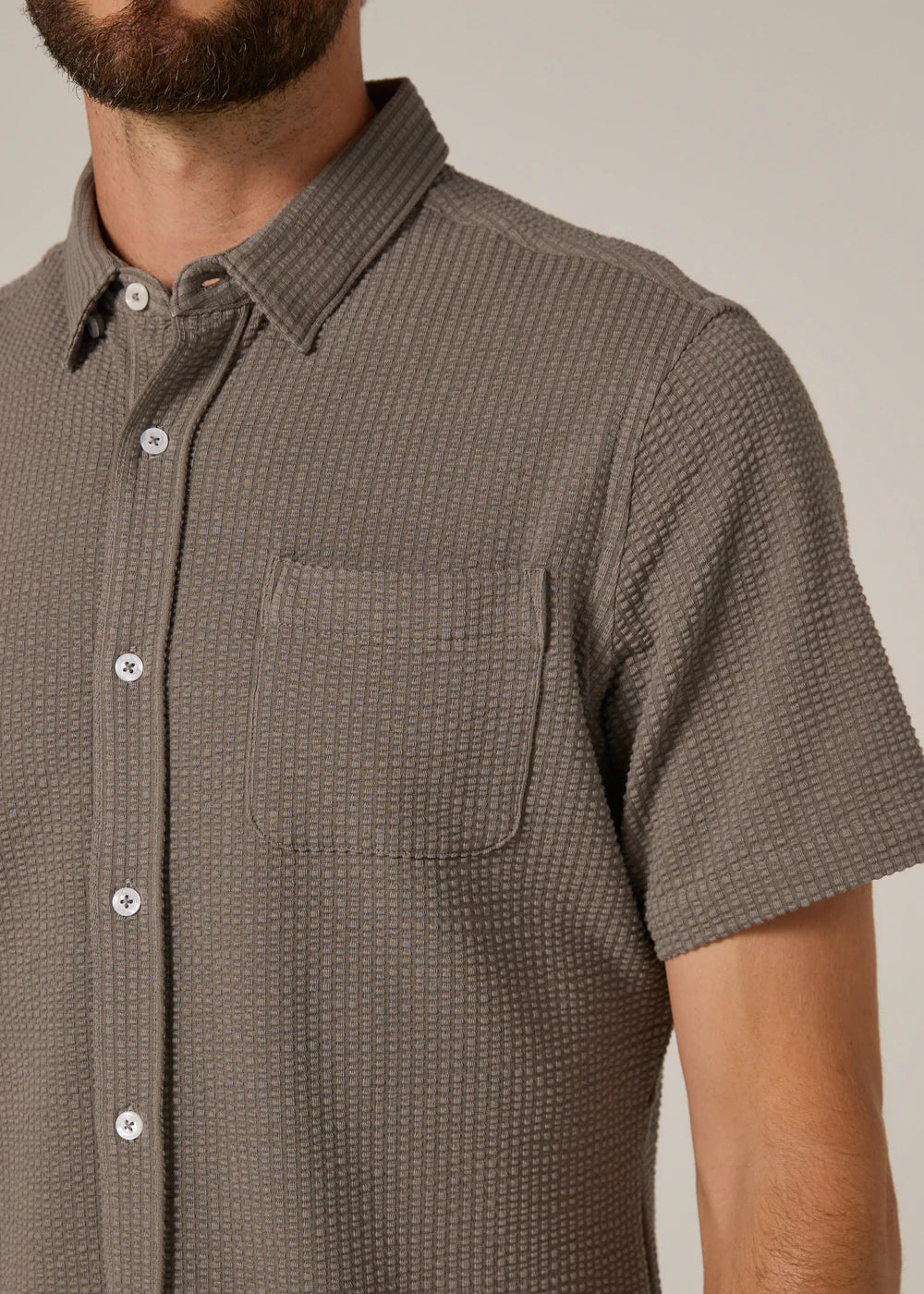 Bennet Short Sleeve Shirt - Steele Grey