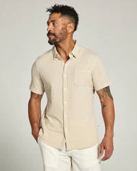 Bennet Short Sleeve Shirt - Tan