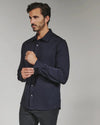 Ferris Long Sleeve Shirt - Navy 7 Diamonds