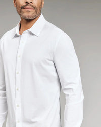 Ferris Long Sleeve Shirt - White 7 Diamonds