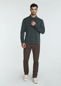 REV™ Long Sleeve Polo - Basil