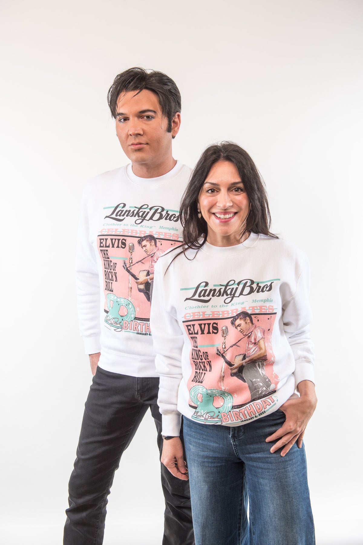 Elvis' 90th Birthday Sweatshirt Clothier to The King