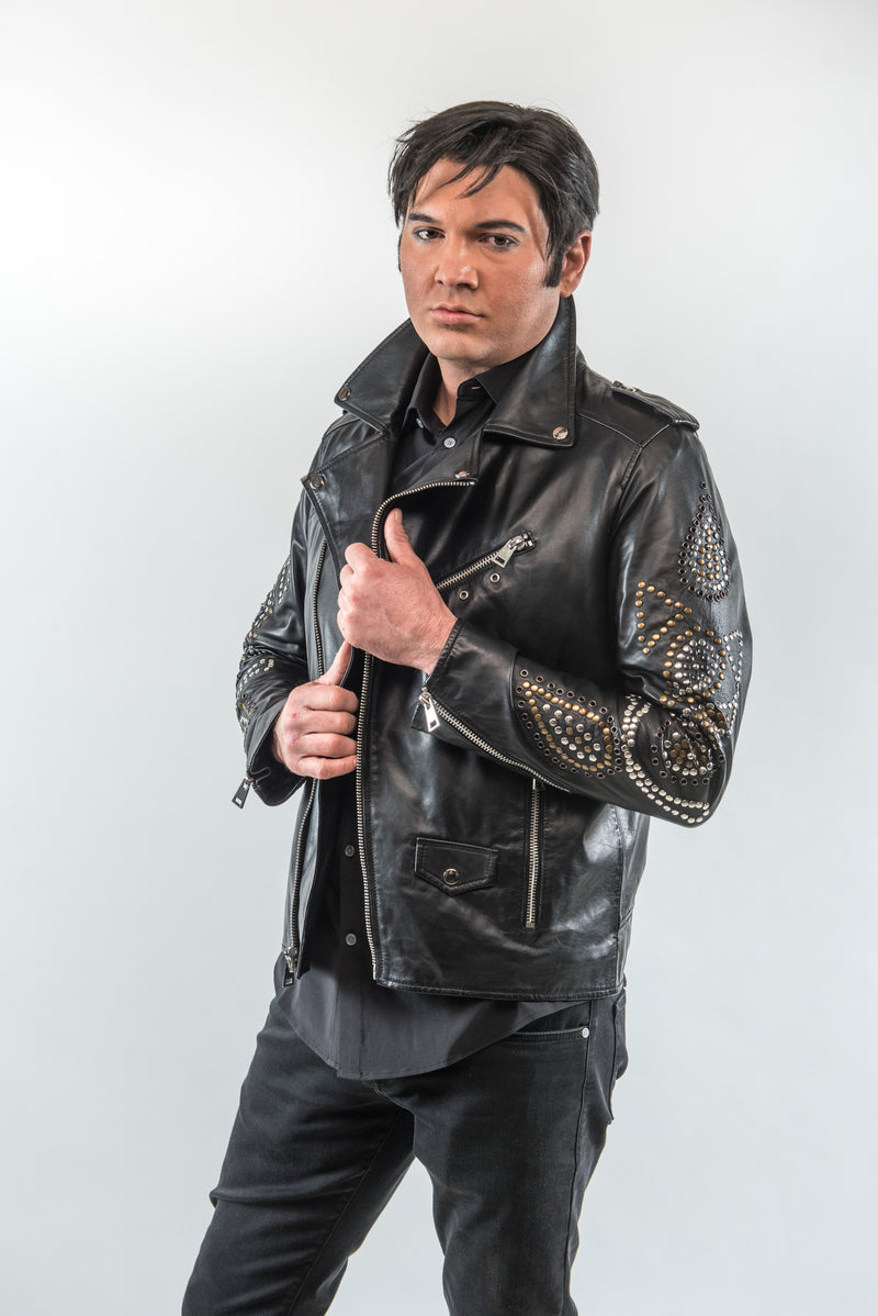 Elvis Studded Leather Jacket