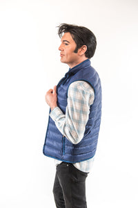 Jonathan Down Vest - Navy