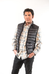 Jonathan Down Vest - Black