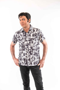 Elvis Collage Short Sleeve Shirt