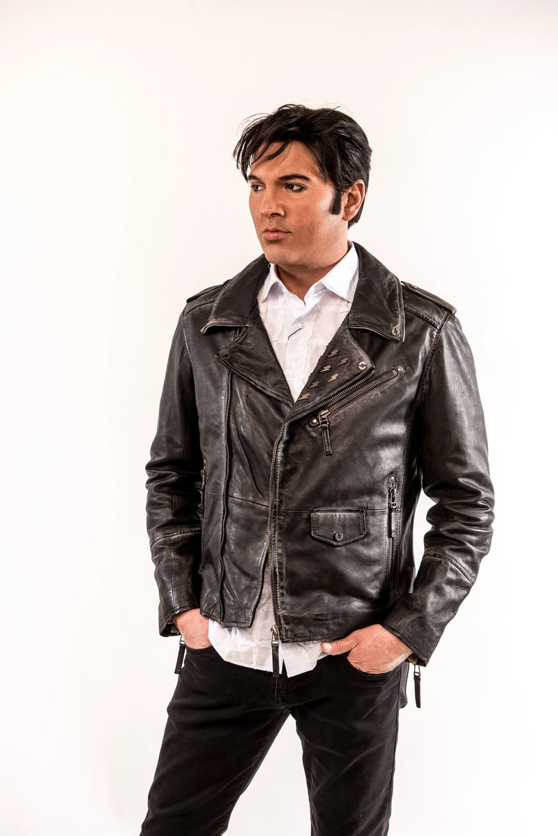 Elvis TCB Leather Jacket Clothier to The King