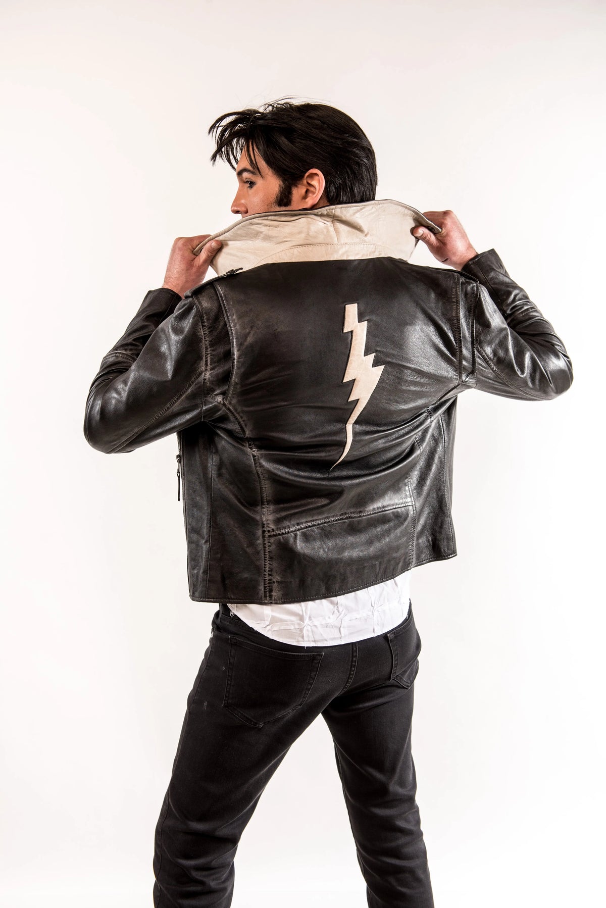 Elvis TCB Leather Jacket Clothier to The King