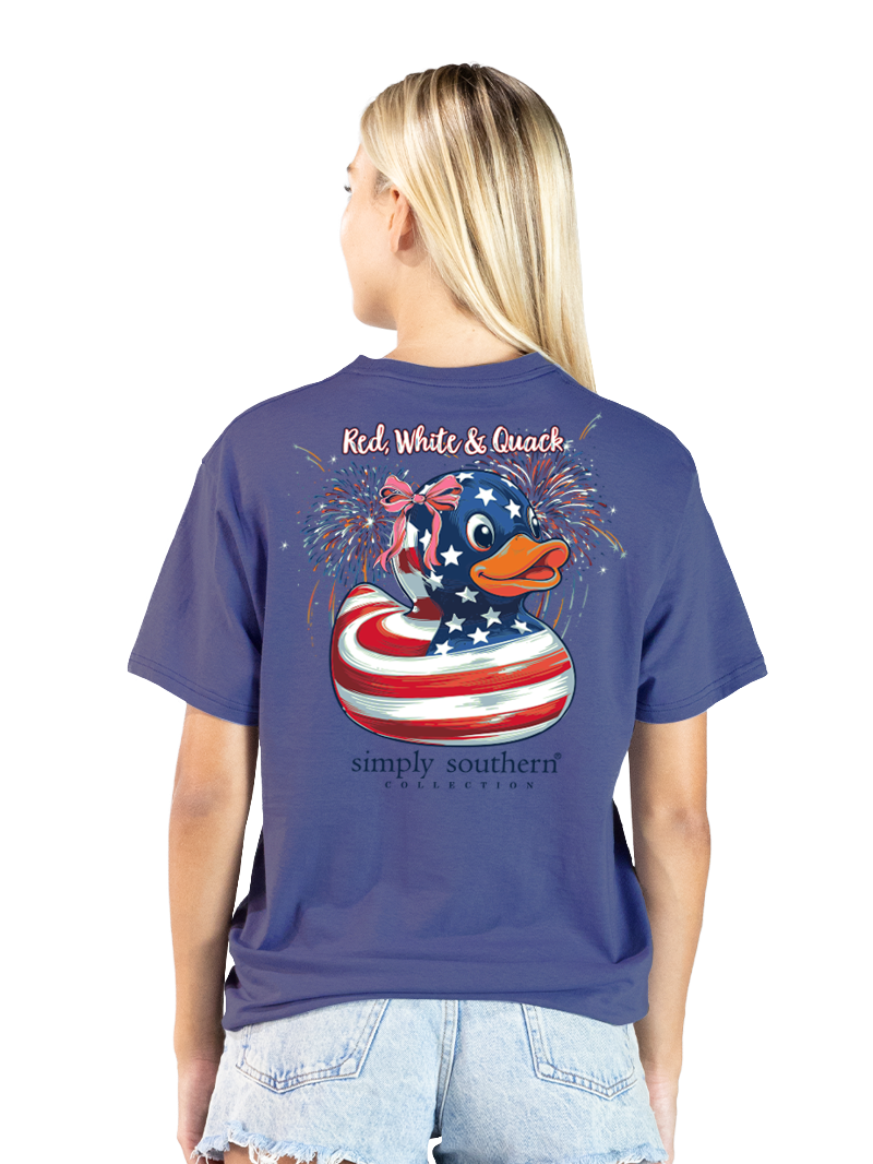 Red, White & Quack Tee