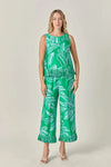 Elodie Fringe Hem Pants English Factory