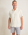 Maui Border Silk Camp Shirt - Continental