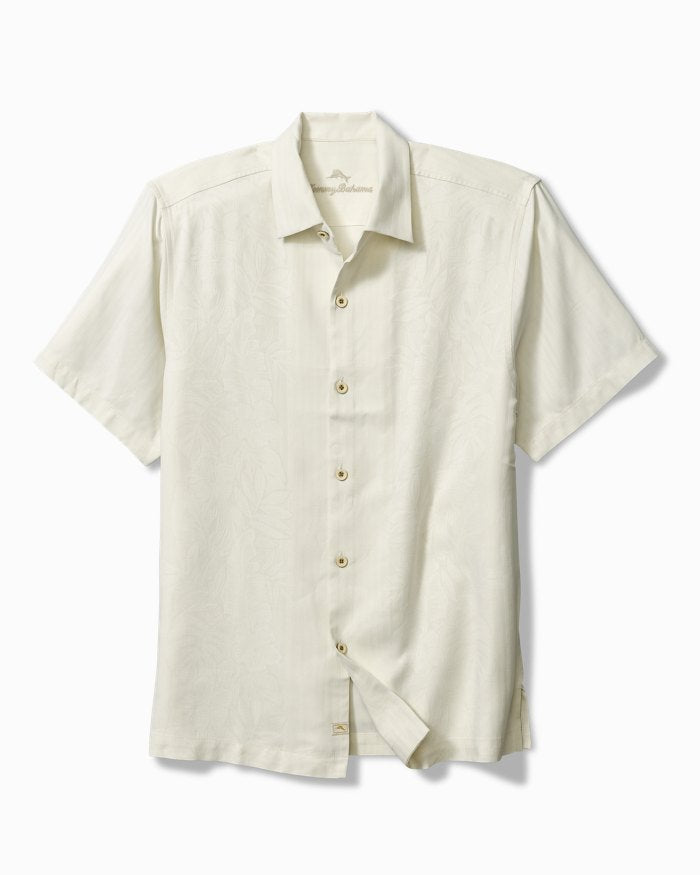 Maui Border Silk Camp Shirt - Continental