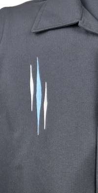 The Triple Diamond Retro Shirt - Black