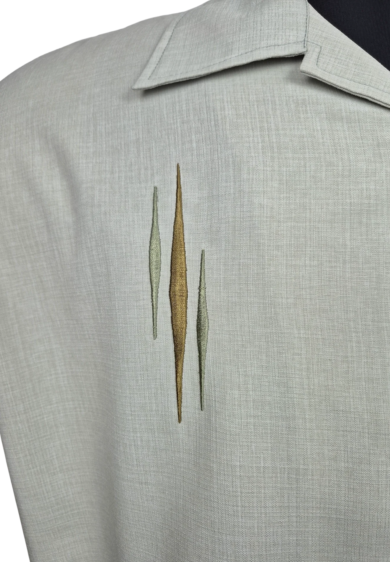 The Triple Diamond Retro Shirt - Sage