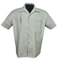 The Triple Diamond Retro Shirt - Sage