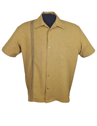 The Jacob Retro Shirt - Wheat