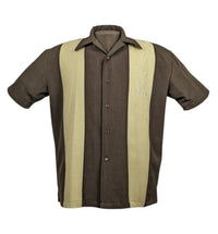 The Shake Down Retro Shirt - Coffee/Moss