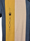 The Kingston Retro Shirt - Denim/ Mustard /Stone Clothier to The King