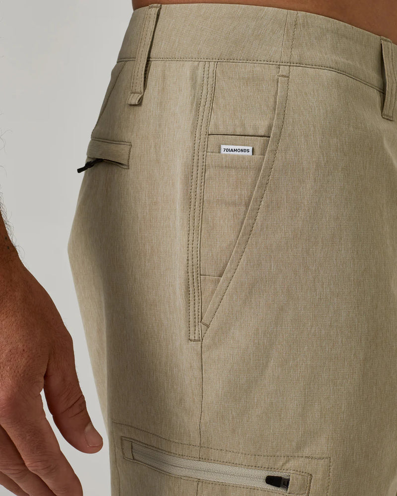 Sierra Hybrid Short - Sand