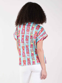 Poppy Pullover - Iconic Iris