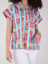 Poppy Pullover - Iconic Iris