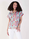 Poppy Pullover - Iconic Iris