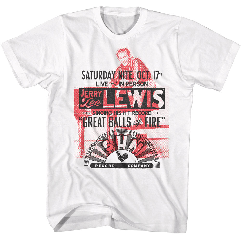 Jerry Lee Lewis Oct 17 Tee