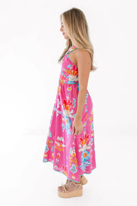 The Sailor Ric Rac Cross Midi Dress
