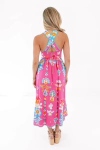 The Sailor Ric Rac Cross Midi Dress