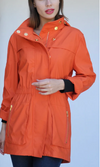 Anna Jacket- Hermes Orange