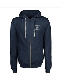 Peabody Retro Zip - Navy Heather