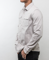 Roper Western Snap Shirt/Shacket - Off White