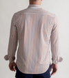 The Go Big Stripe Shirt- espresso