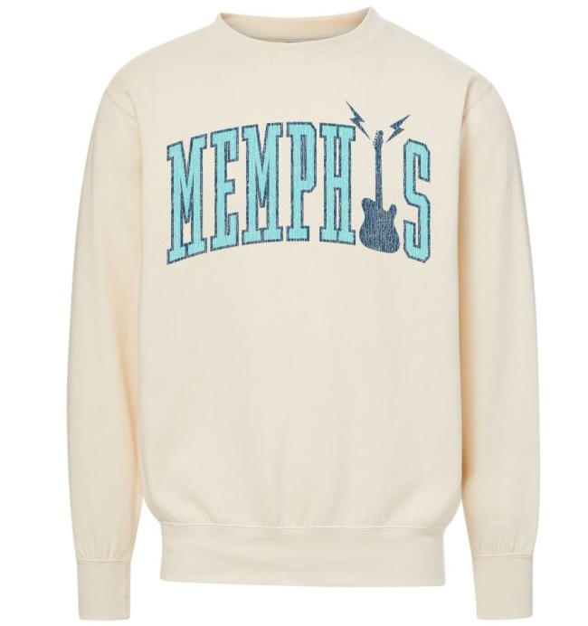 Memphis Guitar Logo Sweatshirt