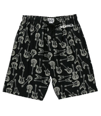 Guitar Pajama Shorts