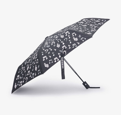 Music Notes Adult Color Changing Folding Umbrella