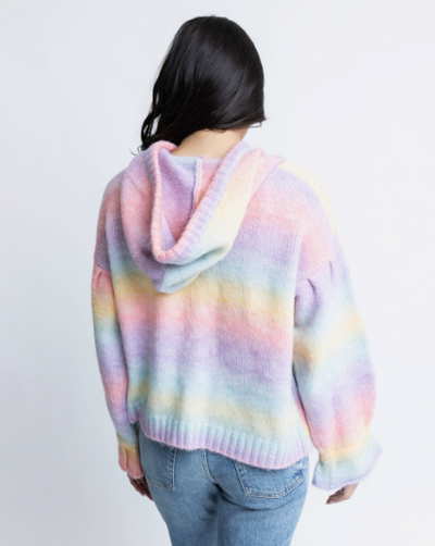 Rainbow Pastel Hoodie Sweater