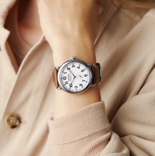 THE RUNWELL 41MM - White - Lansky Bros. | Shinola THE RUNWELL 41MM - White - Lansky Bros. | Shinola